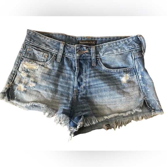 Abercrombie & Fitch Pants - Abercrombie & Fitch | Distressed Denim Shorts Size 25